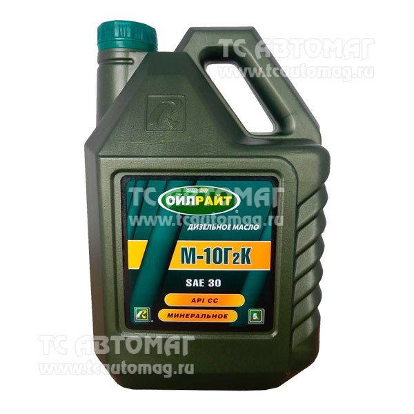 Масло моторное дизельное М10Г2к  5л. (Oil Right) (2502)
