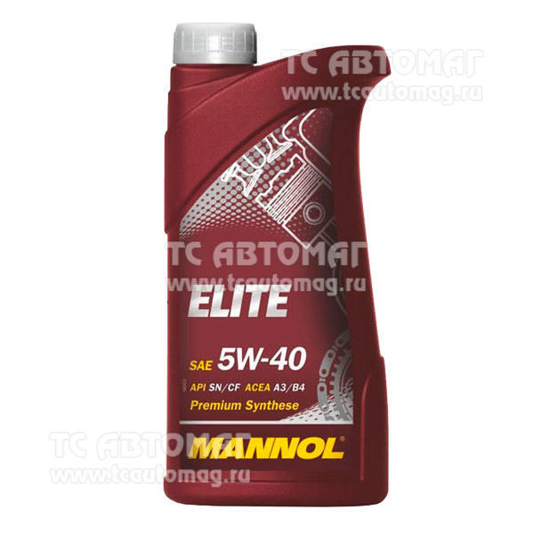 Масло Mannol Elite SAE 5W40 1л. (1005)