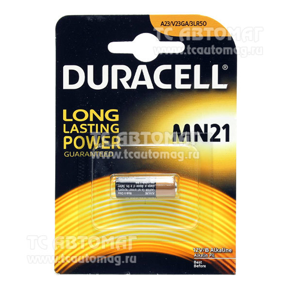 Батарейка DURACELL  A23 (MN21)