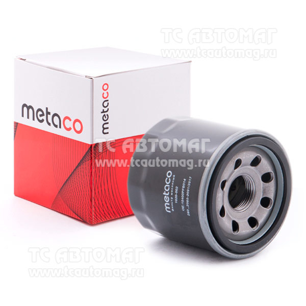 Фильтр масляный Мetaco 1020-002 (VIC C-224), OEM 1520865F0A Nissan, Nissan Qashgai (J10)-2006-14г.; Kia RIO 2001г.