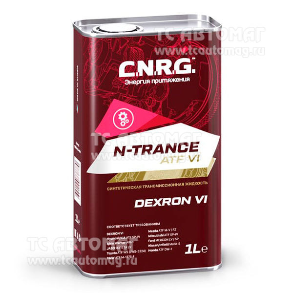 Масло C.N.R.G. трансмиссионное N-Trance ATF VI 1л синтетическое CNRG-186-0001  (уп.12)