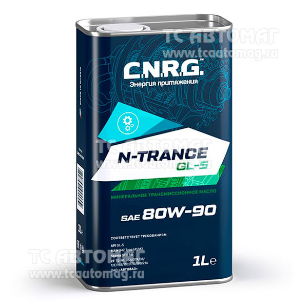 Масло C.N.R.G. трансмиссионное N-Trance GL-5 80W-90 1л минер.мет CNRG-043-0001  (уп.12)