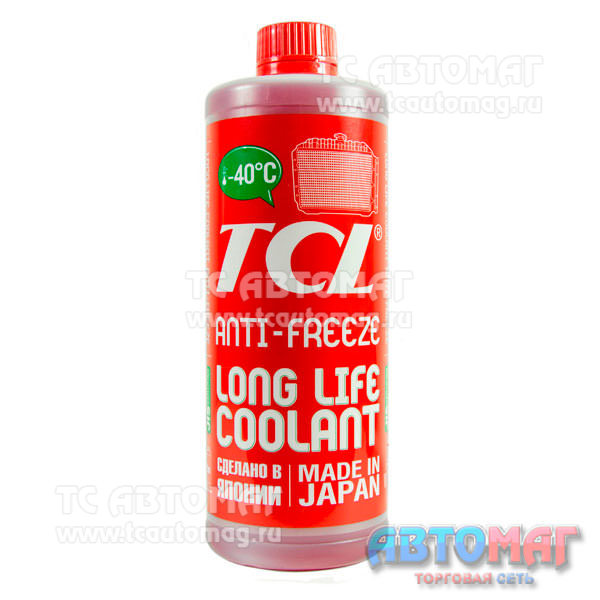 Антифриз TCL LLC-40 C (RED) 1л /Япония