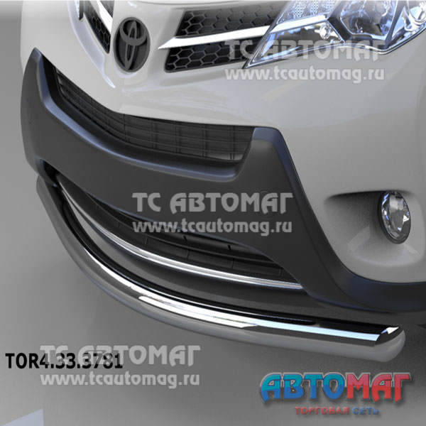 Защита переднего бампера Toyota RAV4 13- d60 TOR4.33.3781