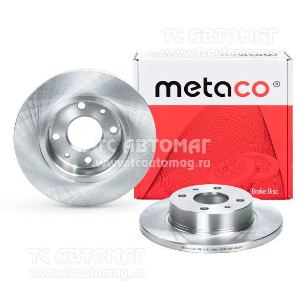 Диск тормозной передний Metaco 3100-041, OEM 21083501070 VAZ, LADA SAMARA  (уп.2шт.)