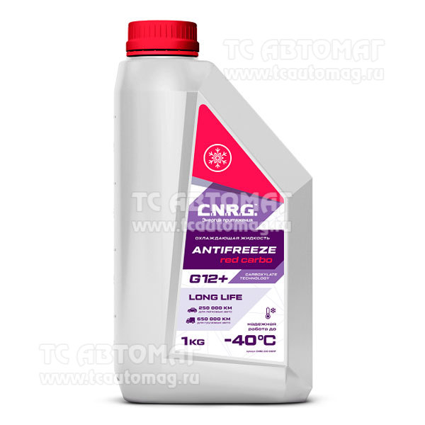 Антифриз C.N.R.G. Red Carbo G12+  1 кг CNRG-230-0001P (уп.12)